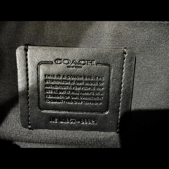 Coach leather backpack Bags